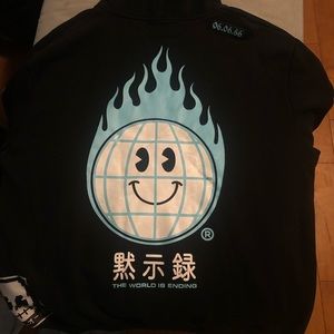 Happy Ending Hoodie- Black
